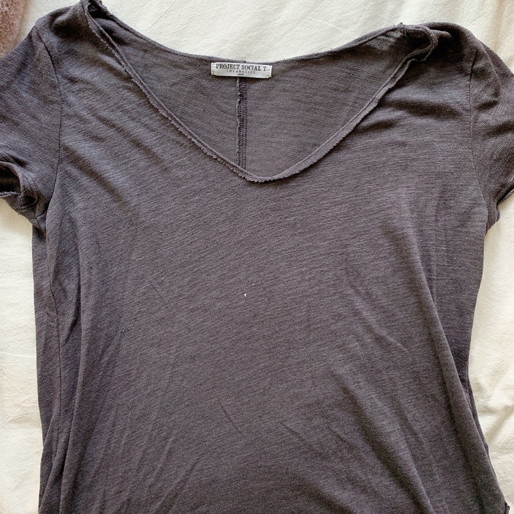 Purple t shirt